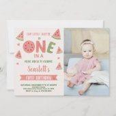 スイートスイカ誕生日招待状 子供へ 招待状 (正面)