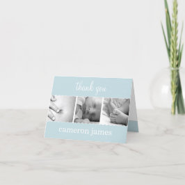 スイートスカラップスベビーサンキューカード サンキューカード