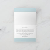 スイートスカラップスベビーサンキューカード サンキューカード (内部)