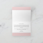 スイートスカラップスベビーサンキューカード サンキューカード (内部)