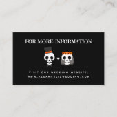 スイートスカル結婚のWebサイトエンクロージャカード エンクロージャーカード (正面)