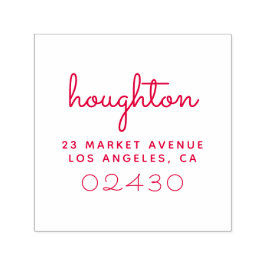 スイートスクリプトファミリ名差出人住所 セルフインキングスタンプ