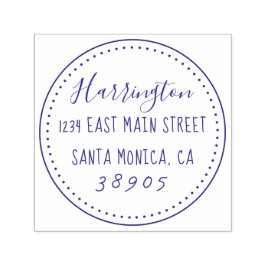 スイートスクリプトファミリ名差出人住所 セルフインキングスタンプ