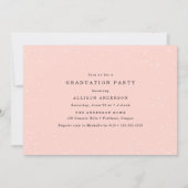 スイートスクリプト | フォト 卒業パーティー招待状 招待状 (裏面)