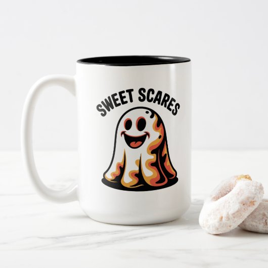スイートスケアーズ 怖可笑い お化け ハロウィン マグカップ (ドーナツ)