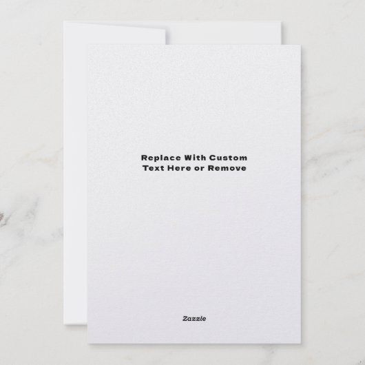 スイートストロベリパーソナライズされたーバレンタインデーのカード シーズンカード (裏面)