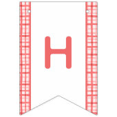 スイートストロベリーガールハッピーバースデー写真 バンティングフラッグ (第2の旗)