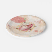 スイートストロベリーサンタ紙プレート ペーパープレート (アングル)