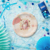 スイートストロベリーサンタ7インチラウンドプレート ペーパープレート (パーティー)