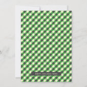 スイートストロベリーベビーシャワー招待状 招待状 (裏面)