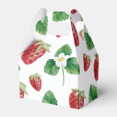 スイートストロベリーベビーシャワー フェイバーボックス (裏面サイド)