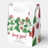 スイートストロベリーベビーシャワー フェイバーボックス (オープン)