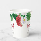 スイートストロベリーベビーシャワー 紙コップ (右)