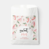 スイートストロベリー子供の誕生日 フェイバーバッグ (正面)