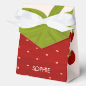 スイートストロベリー子供の誕生日 フェイバーボックス (正面)
