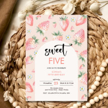 スイートストロベリー子供の誕生日