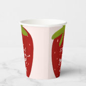 スイートストロベリー子供の誕生日 紙コップ (右)