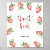スイートストロベリー\ゲストブック ポスター (正面)