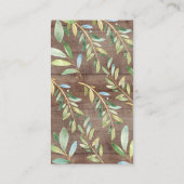 スイートスロッスベビーシャワーおむつラッフルチケット エンクロージャーカード (裏面)