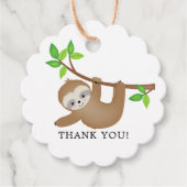 スイートスロッスベビーシャワーお気に入りギフトラベル フェイバータグ (正面)