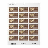 スイートスロッスベビーシャワー住所 シール (フルシート)