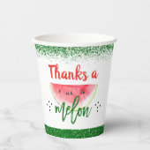 スイートス感謝していイカ誕生会 紙コップ (正面)