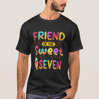 スイートセブンの友達 7番目のアイスクリームパイ Tシャツ