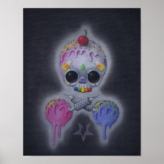 スイートタットアートプリント ポスター (正面)