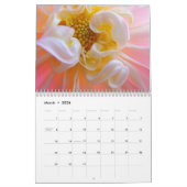 スイートダカラフルリア花カレンダー花模様 カレンダー (3月 2026)