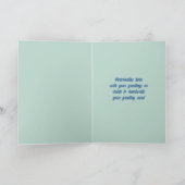 スイートダークネスゴシックハロウィーンのグリーティングカード カード (内部)