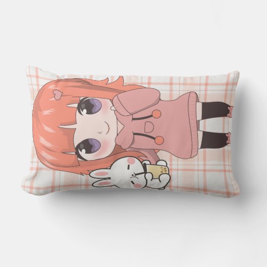 スイートダールズアニメスタイル ランバークッション (正面)