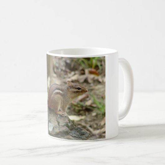 スイートチムンクホット春国定公園ギフト コーヒーマグカップ (正面右)