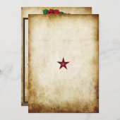 スイートチャイルドバラアーバンタトゥーテーマ 招待状 (正面/裏面)