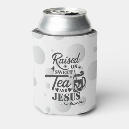 「スイートティーとイエスに育てられた」クージー ボトル クーラー (缶裏面)