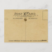 スイートティーオーデケルンヴィンテージラベル ポストカード (裏面)