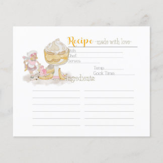 スイートティースフェアリー – デザートレシピカード