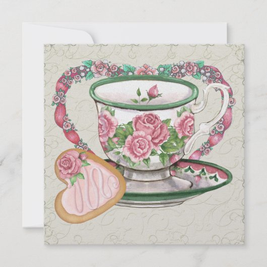 スイートティーパーティー- SRF 招待状 (正面)