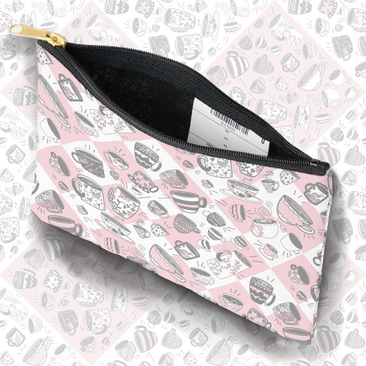 スイートティープリントカットソーバッグ アクセサリーポーチ