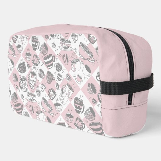 スイートティープリントカットソーバッグ ドップキット (左コーナー)