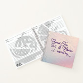 『スイートティー&ストーリー』空白のレシピ書 ノートブック (内部)