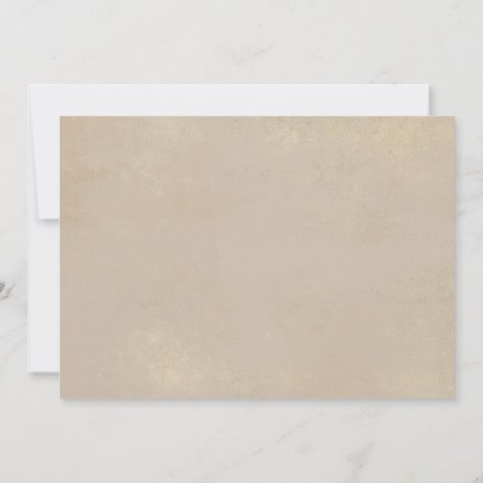 スイートテディベアとバラベビーシャワー 招待状 (裏面)