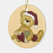 スイートテディベアオーナメント セラミックオーナメント (左)
