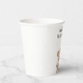 スイートテディベアハートバルーンベビーシャワー 紙コップ (右)