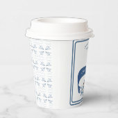 スイートテディベアーコパイロット男の赤ちゃんシャワー 紙コップ (右)