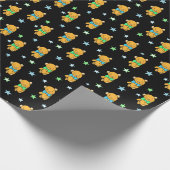 スイートテディベアーテディベアーベビーシャワー ラッピングペーパー (角)