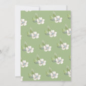 スイートディアカップル赤ちゃんシャワー招待状 招待状 (裏面)