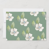 スイートディアニュートラルベビーシャワー招待状 招待状 (裏面)