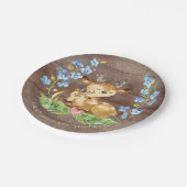 スイートディアベビーシャワー7"プレート ペーパープレート (アングル)