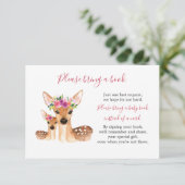 スイートディアママとベビーシャワーブックカード エンクロージャーカード (スタンド正面)