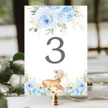 スイートディアライトベビーブルーフローラボーイベビーシャワー